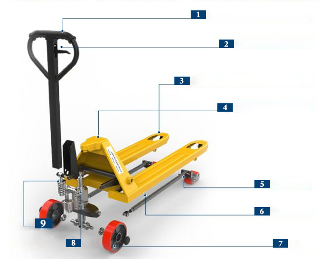 Function of Manual Pallet Jack